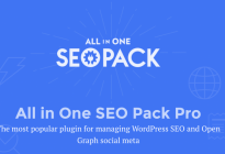 All in One SEO Pack Pro 2.9 – WordPress插件 – 全面优化WP页面SEO指标