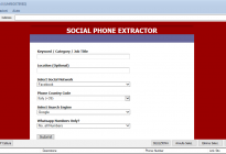 Social Phone Scraper-手机号搜刮工具