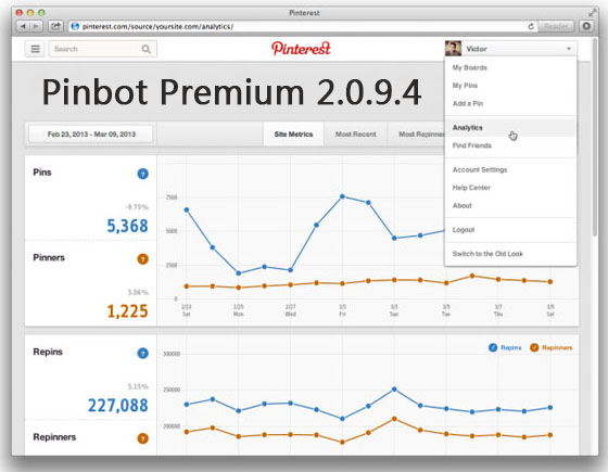 Pinbot 2.0.9.7 Premium – Pinterest自动营销推广工具 - 第2张  | SEO破解工具