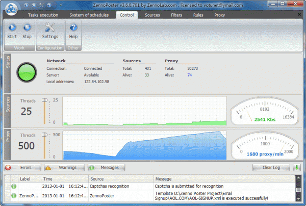 英文SEO外链软件ZennoPoster Pro 3.6.0.701 - 第10张  | SEO破解工具