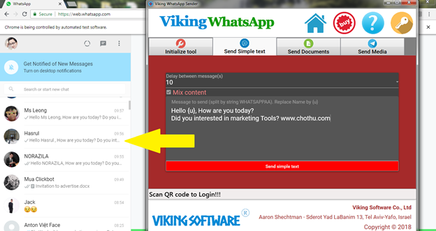 Viking AA WhatsApp Tools 2018 v29.7-WhatsApp 营销工具 - 第9张  | SEO破解工具
