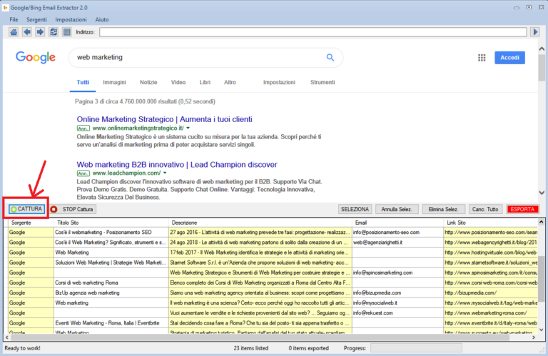 Google_Bing Email Extractor v4.2-邮箱搜刮工具