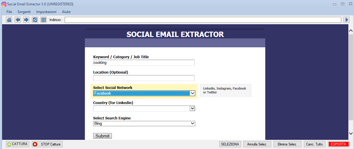Social Email Extractor v5.2.0-邮箱搜刮工具 - 第13张  | SEO破解工具