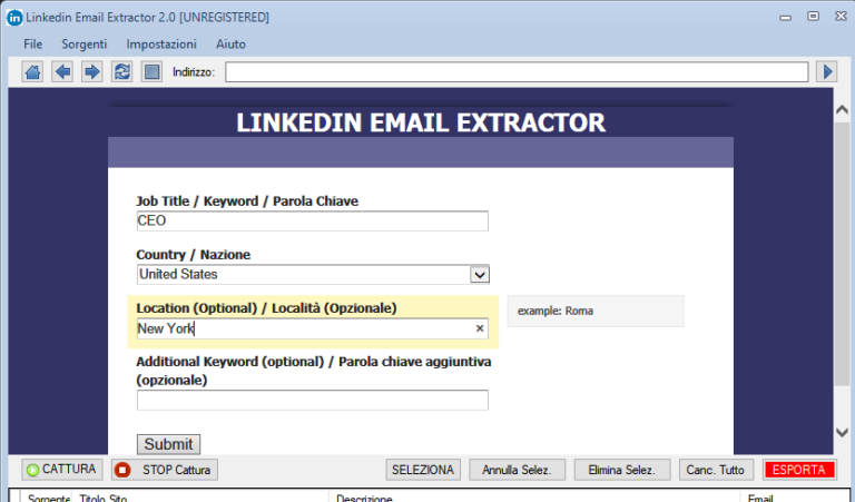 Social Email Extractor v5.2.0-邮箱搜刮工具 - 第2张  | SEO破解工具