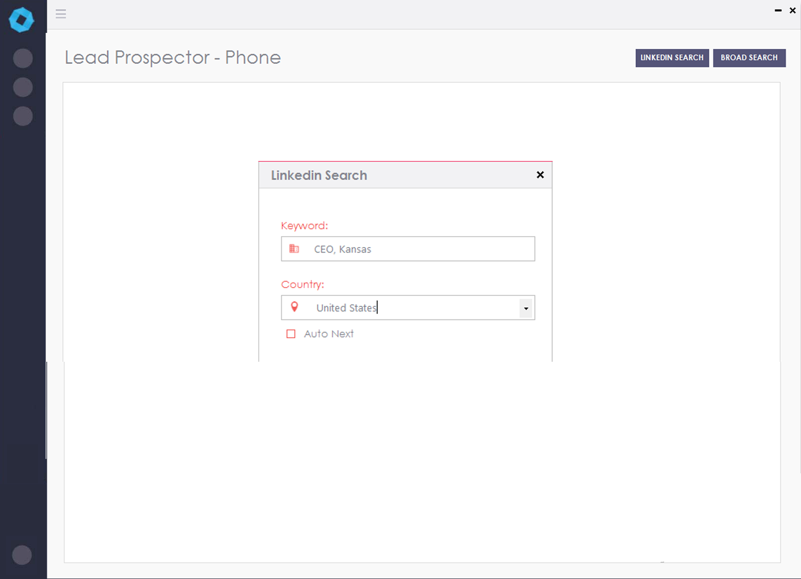 RS Phone Prospector v3.48-LinkedIn工具 - 第1张  | SEO破解工具