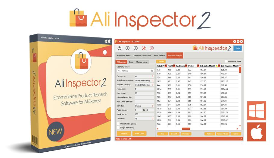 AliInspector2 v2.31-AliExpress工具 - 第1张  | SEO破解工具