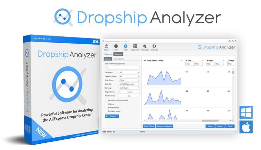 Dropship Analyzer v.1.0.0.3-Niche工具 - 第1张  | SEO破解工具